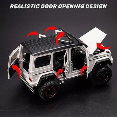 Mercedes Amg G500 4x4 Scale Model Diecast Metalcar