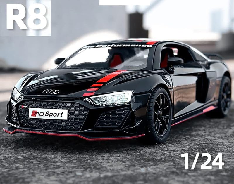 Audi R8 V10 Scale Model Diecast Metalcar