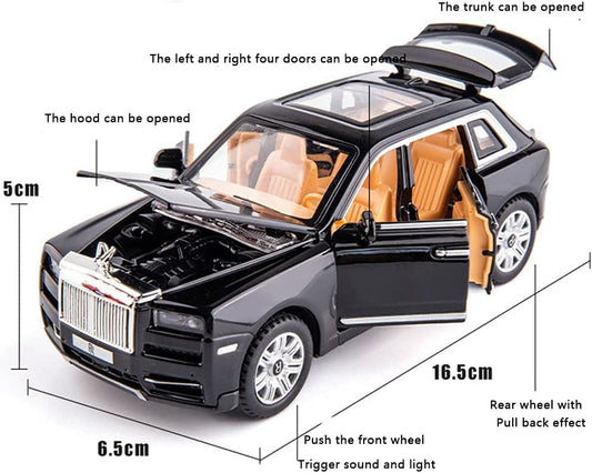 Rolls Royce Cullinan 1:24 diecast scale model car collectible