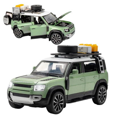 Defender Camping - Diecast Metal Car - Scale 1:24