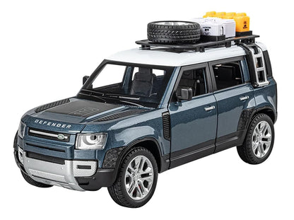 Defender Camping - Diecast Metal Car - Scale 1:24