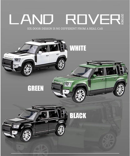 Defender Camping - Diecast Metal Car - Scale 1:24