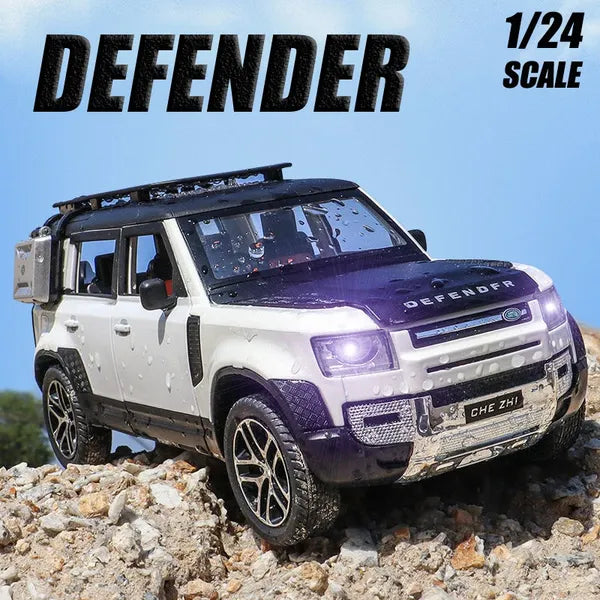 Defender Land Rover- Diecast Metal Car - Scale 1:24