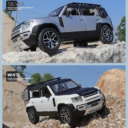 Defender Land Rover- Diecast Metal Car - Scale 1:24