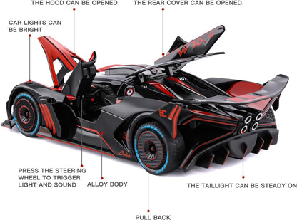 Bugatti Bolide - Diecast Metal Car - Scale 1:24