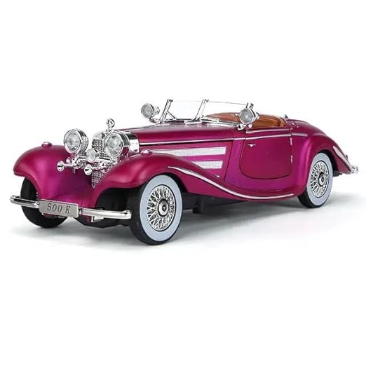 1936 Mercedes Benz 500K 1:24 Roadster diecast scale model car collectible