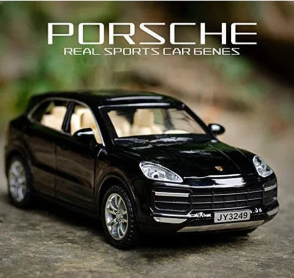 DIECAST METAL PULLBACK TOY CAR WITH OPENABLE DOORS