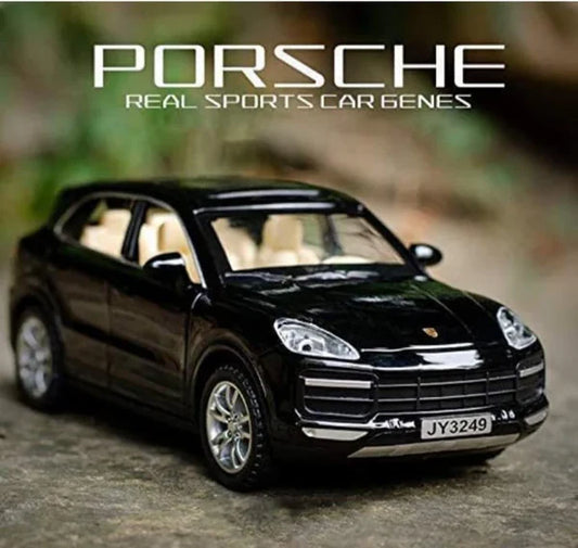 DIECAST METAL PULLBACK TOY CAR WITH OPENABLE DOORS