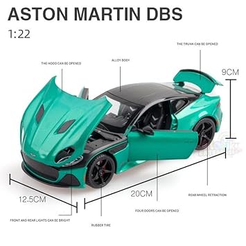 Scale For Aston Matin Dbs Alloy Sports Car Diecasts & Toy Vehicles Metal Car Model Collection Kids Toys - Multicolor