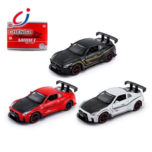 1:24 Scale Exclusive Alloy Metal Pull Back Die-cast Car Model with Sound Light Mini Auto Toy for Kids Metal Model Toy Car with Sound and Light (1.18-1936 Merrc-Bennz Classic -Cherry)