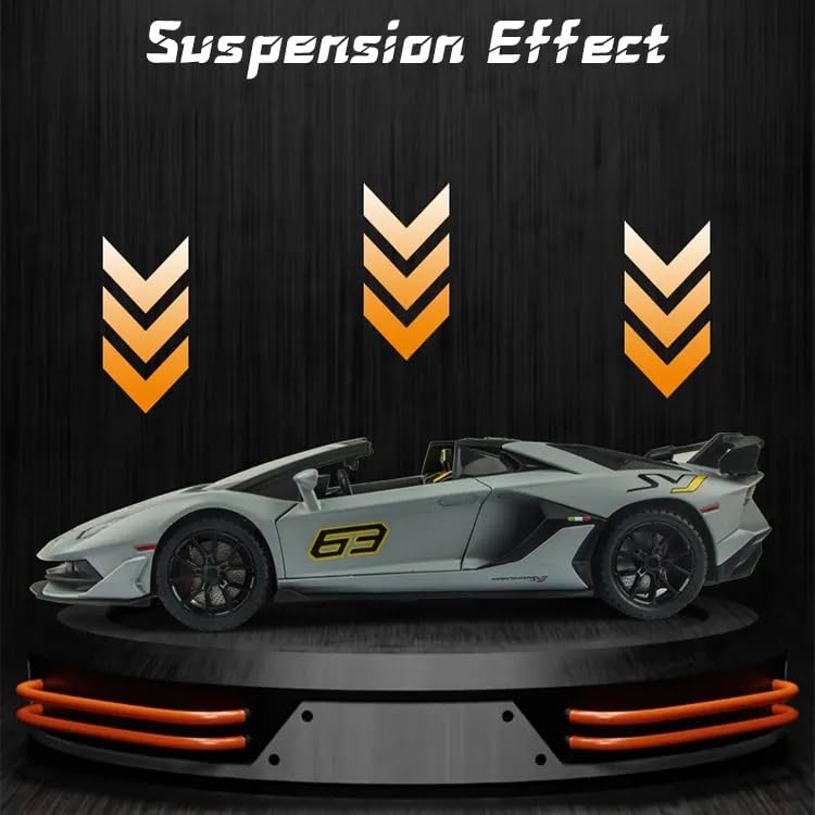 Lamborghini Svj-63 Scale Model Diecast Metalcar - All Size