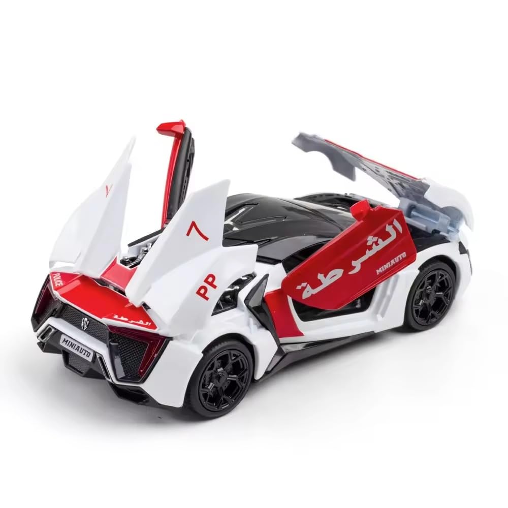Big Size 1:24 Diecast Metal Car Model Hyper Toy Car [Size : ‎21.5 Cm*9 Cm*5.5Cm]