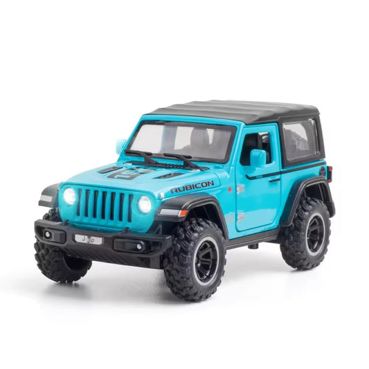 Jeep Wrangler Rubicon Thar 1:24 Diecast Scale Model Diecast Metalcar