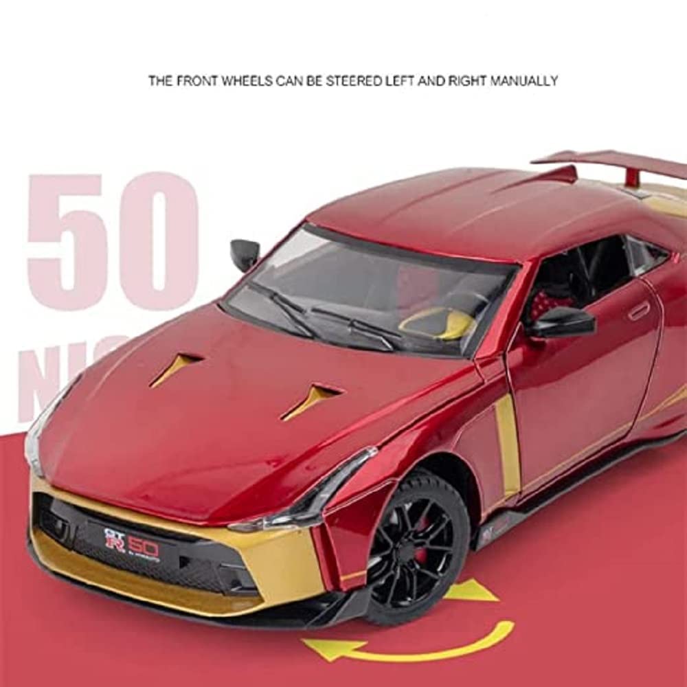 Nissan Gtr-50 Sport Scale Model Diecast Metalcar - All Size