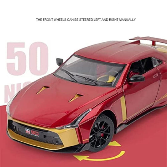 Nissan Gtr-50 Sport Scale Model Diecast Metalcar - All Size