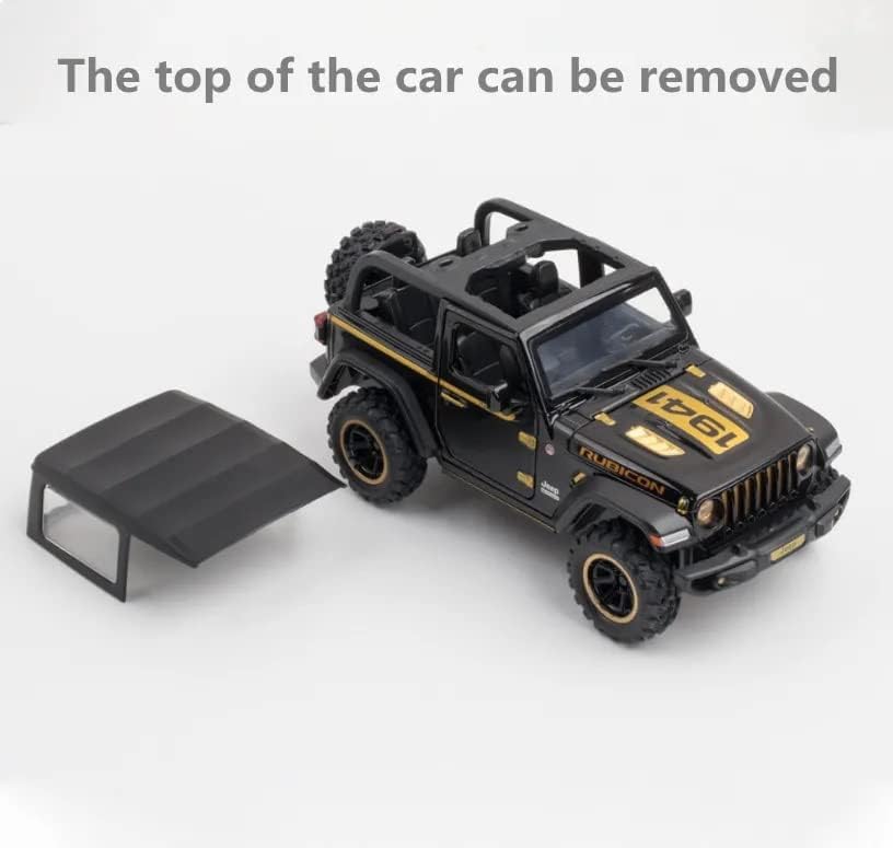 Wrangler Rubicon Thar Jeep Scale Model Diecast Metal Car - All Size