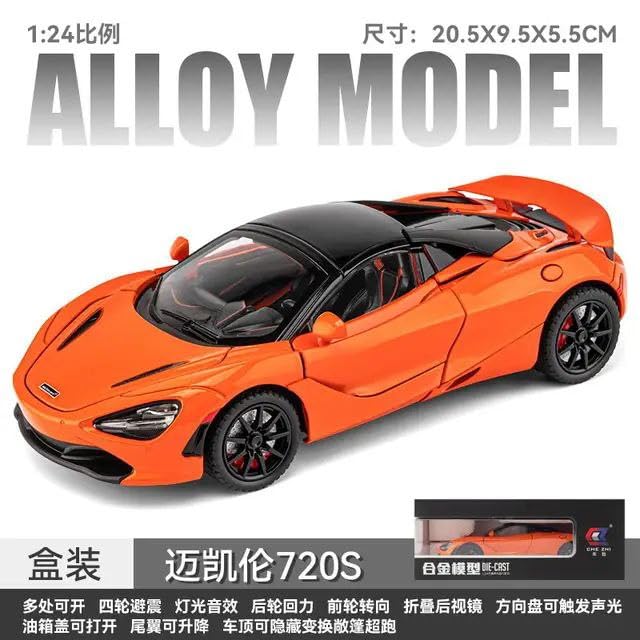 Mclaren 720s 1:24 diecast scale model car collectible