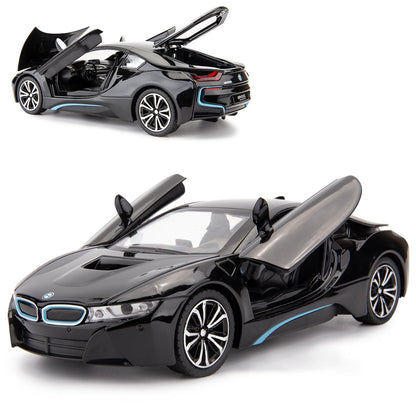 Compatible For Bmw I8 - Diecast Metal Car - Scale 1:24