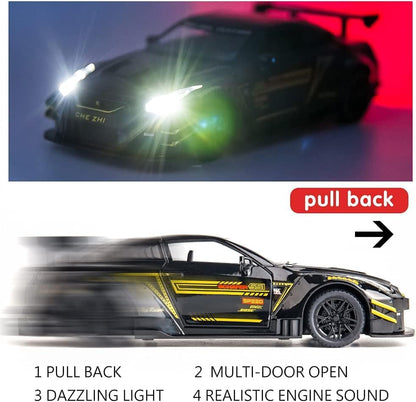 Nissan Gtr Super Sport Scale Model Diecast Metalcar - All Size