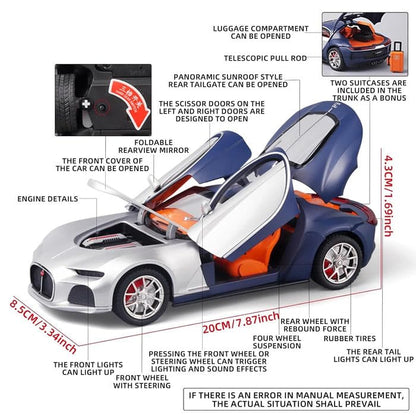 Bugatti Atlantic 1:24 diecast scale model car