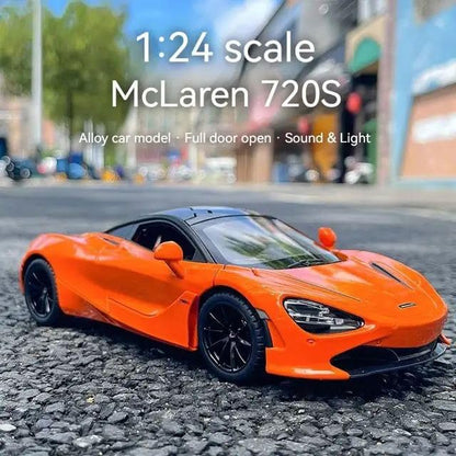 Mclaren 720s 1:24 diecast scale model car collectible