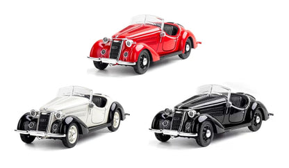 1:24 Scale Exclusive Alloy Metal Pull Back Die-cast Car Model with Sound Light Mini Auto Toy for Kids Metal Model Toy Car with Sound and Light (1.24 Merrc U5000 Monster-Multicolor)