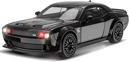 1:24 SCALEExclusive Alloy Metal Pull Back Die-cast Car Scale Model with Sound Light Mini Auto Toy for Kids Metal Model Toy Car with Sound and Light (Lamborgini Veneno- Multicolor)