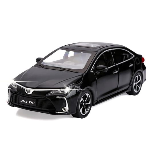 MER-CEDES Ben-Z 300SL Die-Cast Metal Car with Sport car Openable Doors Light and Sound,Pull Back Function Indoor Outdoor Toy for Kids (1.24 Scale AMG ONE-Green)