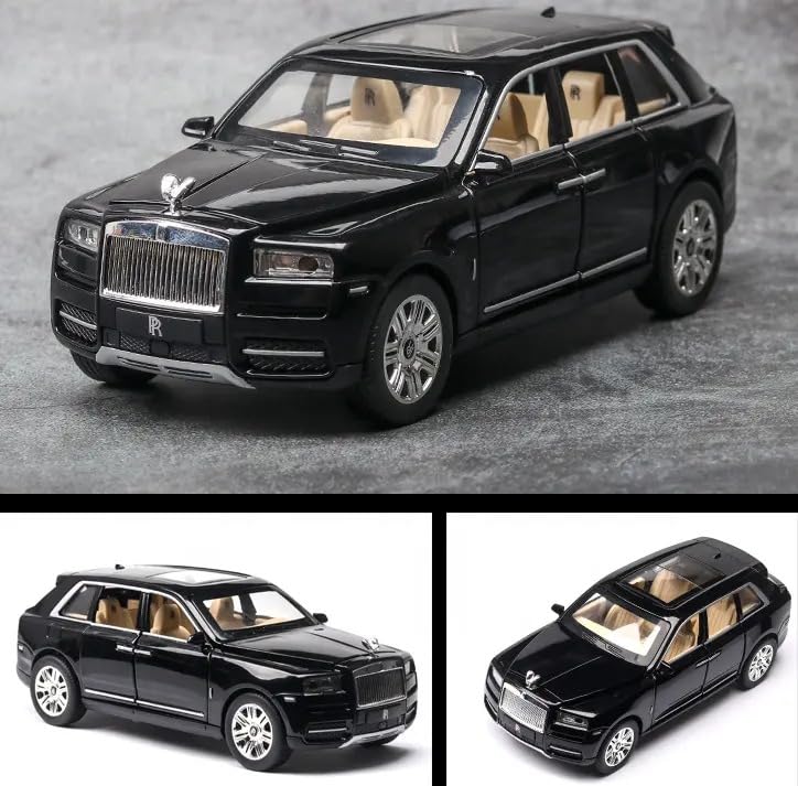 1:24 Scale Exclusive Alloy Metal Pull Back Die-cast Car Model with Sound Light Mini Auto Toy for Kids Metal Model Toy Car with Sound and Light(1.24 -Tesla Model 3- Black)