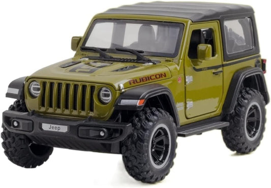 Wrangler Rubicon Thar Jeep Scale Model Diecast Metal Car - All Size