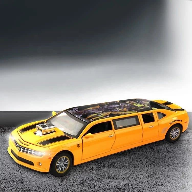 Scale Exclusive Alloy Metal Pull Back Die-cast Car Model with Sound Light Mini Auto Toy for Kids Metal Model Toy Car with Sound and Light (1:28 Scale Ford Pickup-Blue)