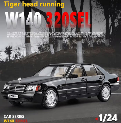 Mercedes-Benz W140 S-Class 1:24 Diecast Scale Model Car