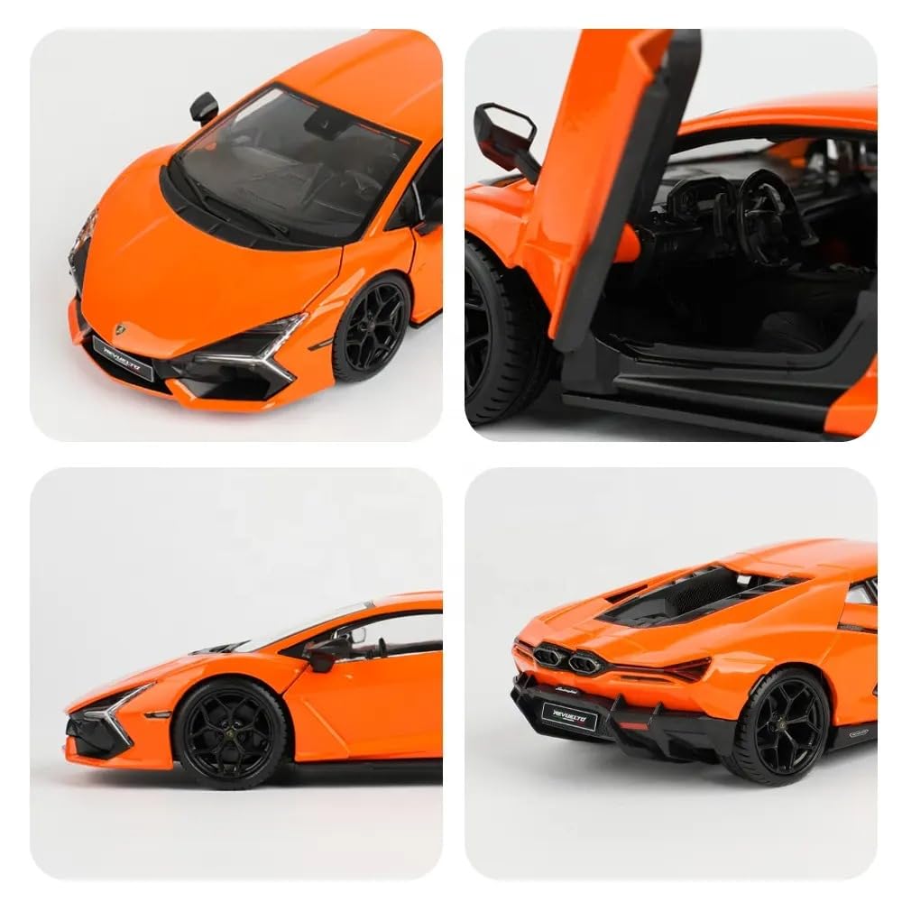 Lamborghini Revuelto Scale Model Diecast Metalcar