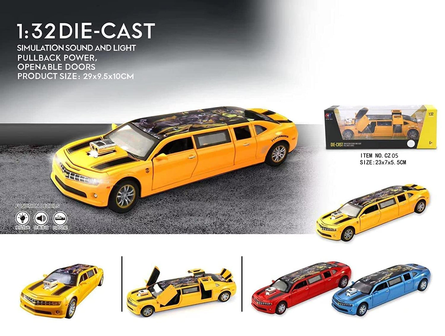 Scale Exclusive Alloy Metal Pull Back Die-cast Car Model with Sound Light Mini Auto Toy for Kids Metal Model Toy Car with Sound and Light (1:28 Scale Ford Pickup-Blue)