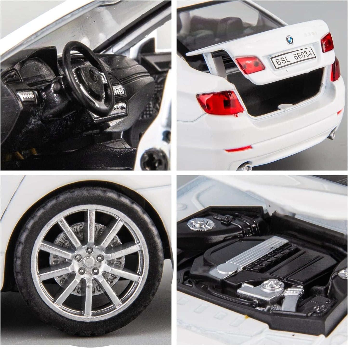 Bmw 760li Scale Model Diecast Metalcar - All Size