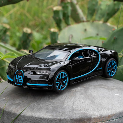 Bugatti Chiiron Scale Model Diecast Metalcar - All Size