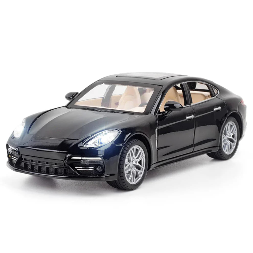 BIG SIZE PORCHE PALAMORA 1:24 DIECAST METAL PULLBACK TOY CAR